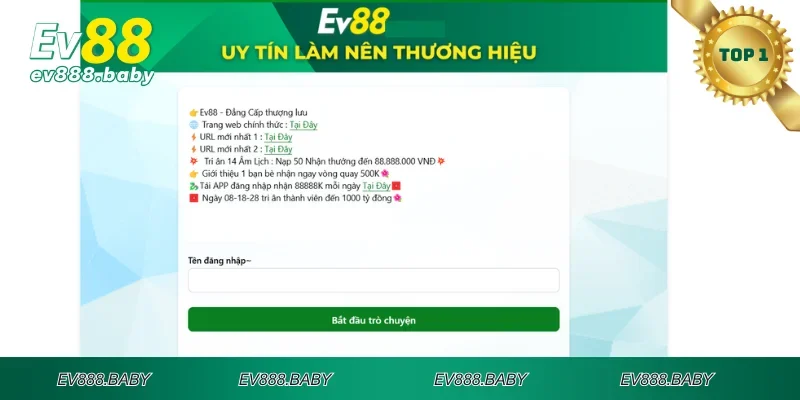 Liên lạc nhanh bằng trò chuyện trực tuyến